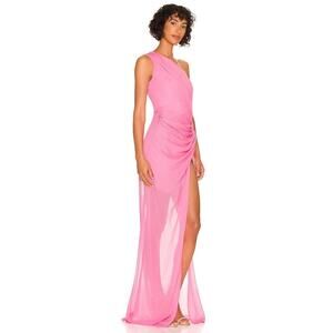 SAU LEE Helene Dress in Pink